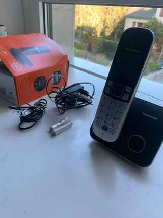 Teléfono Panasonic Gigaset AS690 Negro