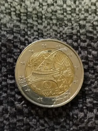 Moneda 2€ París 2024 Torre Eiffel