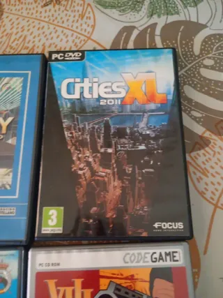 Lote 6 Videojuegos PC CD-ROM