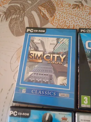 Lote 6 Videojuegos PC CD-ROM
