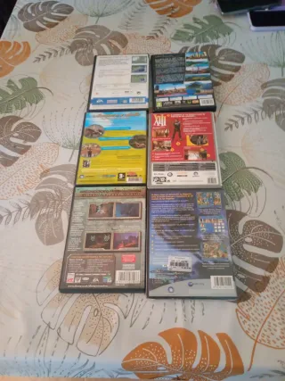 Lote 6 Videojuegos PC CD-ROM