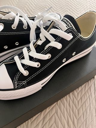 Zapatillas Converse Negras Bajas