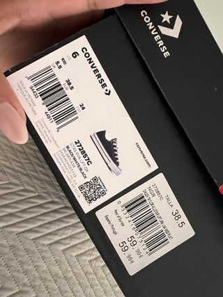 Zapatillas Converse Negras Bajas