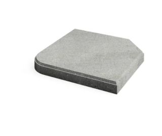 Parasol Rectangular Beige Aluminio