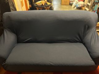 Sofá Piel Sintética Marrón