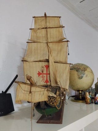 Maqueta Barco Antigua