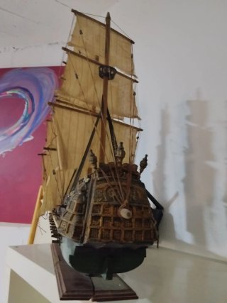 Maqueta Barco Antigua