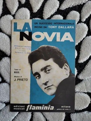 Tony Dallara La Novia Disco e Spartito