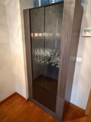 Mueble de salón moderno + vitrina