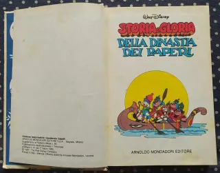 STORIA E GLORIA DELLA DINASTIA DEI PAPERI fumetto