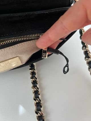 Bolso Carolina Herrera Original Negro Dorado