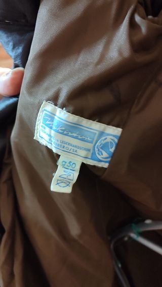 Chaqueta de cuero negra