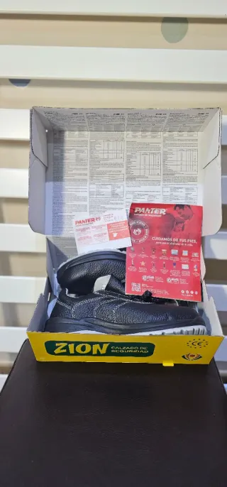 Zapatos de Seguridad Panter Zion S2 T39