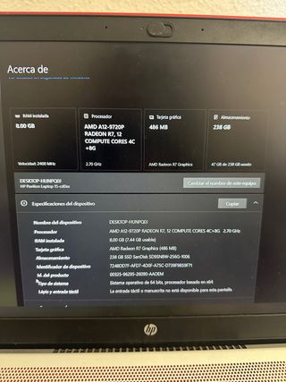 HP Pavilion A12/R7