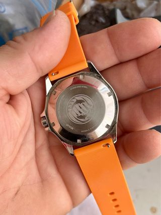 Reloj Orient Automático Naranja
