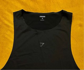 Gymshark Regata Corrida Preta XS