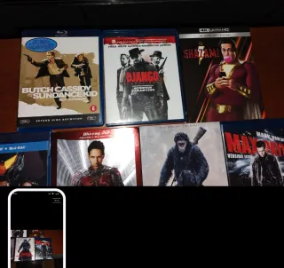 Lotto 6 Blu-ray: Shazam, Django, Ant-Man