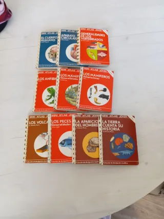 Mini Atlas Jover completo 10 libros