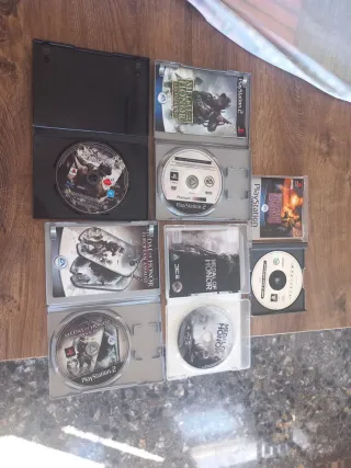 Lote 5 Juegos Medal of Honor PS1/PS2/PS3