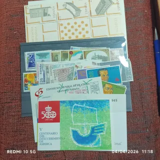 Sellos España 1991