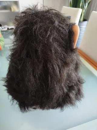 Orsacchiotto con biberon in peluche, altezza 30 cm