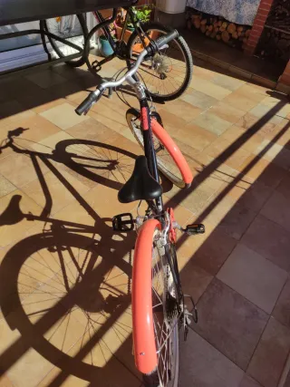 Bicicleta Riverside Naranja practicamente sin uso.