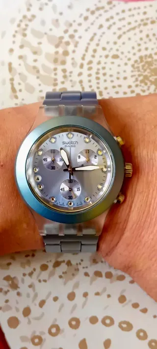 Swatch Irony Diaphane Orologio Cronografo