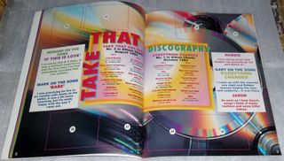 Album figurine vuoto Take That,vintage panini 1994