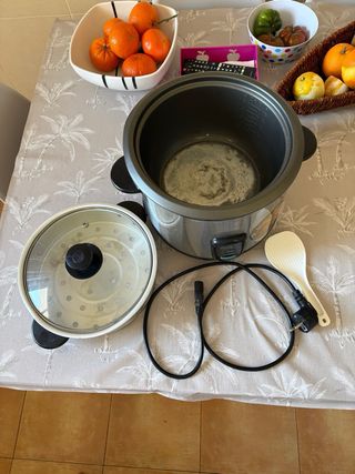 Arrocera Eléctrica Cecotec con Vaporera