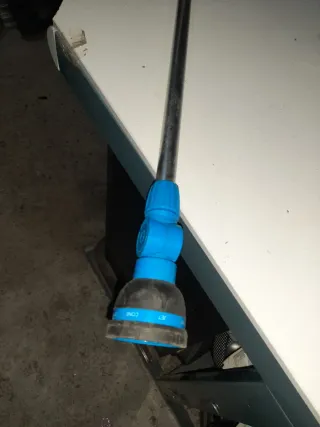 Pistola de riego con extensión