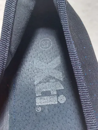 Bailarinas azul purpurina