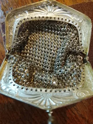 Portamonete Metallo Stile Art Déco