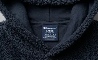 Sudadera Champion Negro Talla L Original