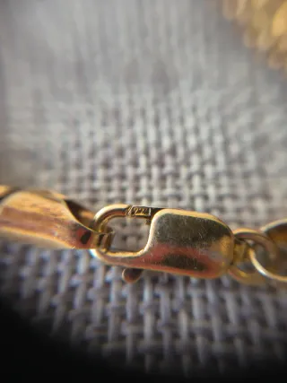 Bracciale in argento 925 placcato oro