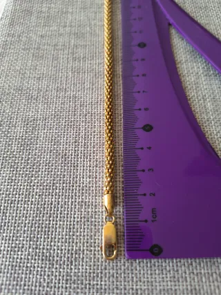 Bracciale in argento 925 placcato oro