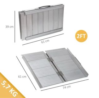Rampa Plegable Portátil Aluminio