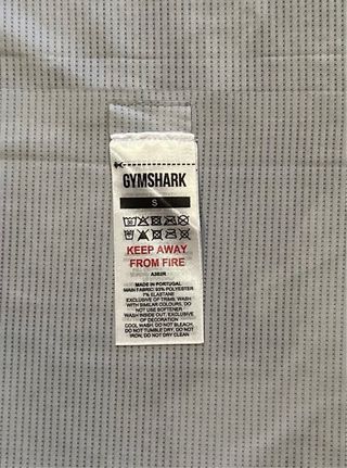 Gymshark Camiseta sin mangas Running Estampada