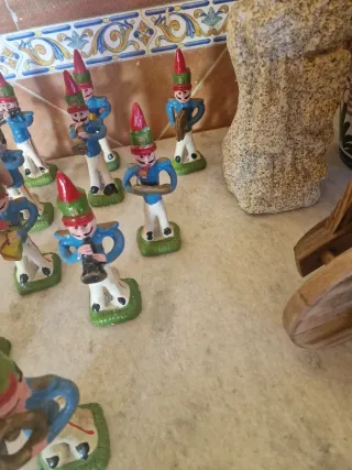 Figuras terracota portuguesas banda música