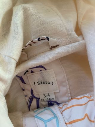 Lote chaquetas cortavientos 3-4 años para gemelos