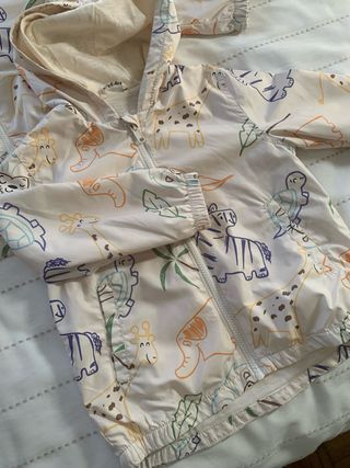 Lote chaquetas cortavientos 3-4 años para gemelos