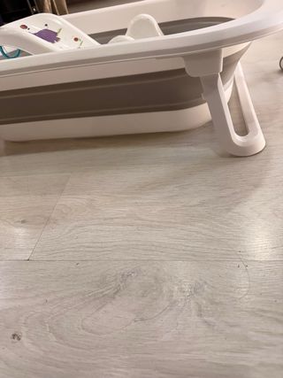 2 Bañeras Bebé con Asiento Antideslizante