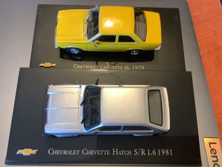 Lote 2 Coches Chevrolet Chevette 1/43 IXO