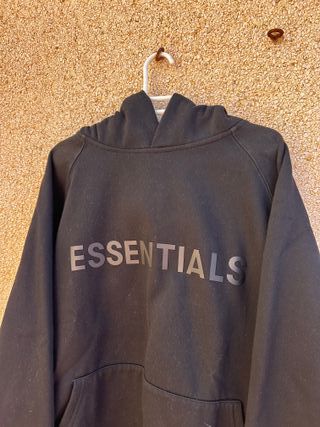 Sudadera Essentials Negra