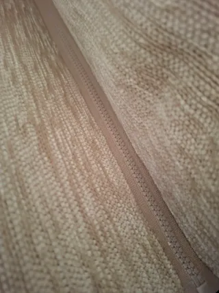 SOFÁ 2 ASIENTOS GRANDE TELA BEIGE