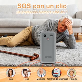 Teléfono Móvil 4G para Mayores - Precintado