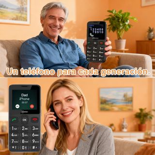 Teléfono Móvil 4G para Mayores - Precintado