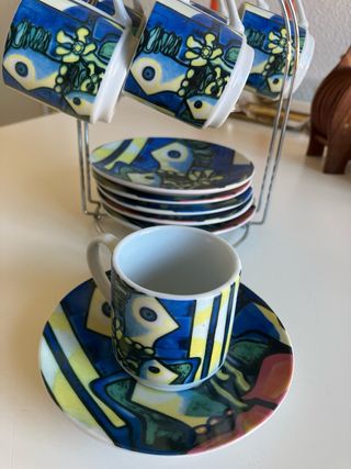 Juego café Artex Museo Nacional Bellas Artes