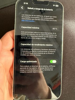 iPhone 13 Pro Max 128GB Plata