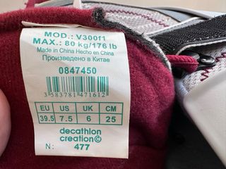 Pattini inline Decathlon V300 e protezioni