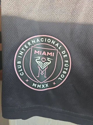 Equipacion Inter Miami CF MLS Negra Rosa Talla M
